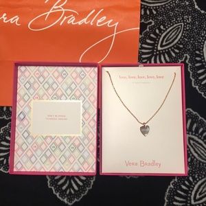 NWT Vera Bradley Rose Gold Necklace